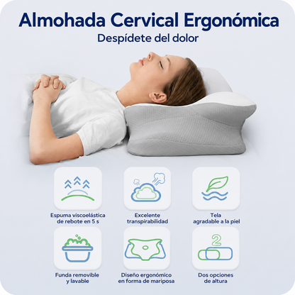 Almohada Cervical Ergonómica